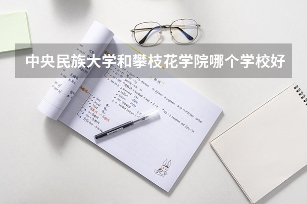 中央民族大学和攀枝花学院哪个学校好 录取分数线对比