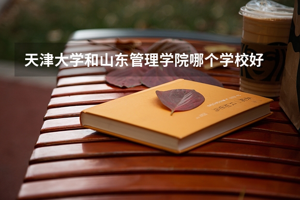 天津大学和山东管理学院哪个学校好 录取分数线对比