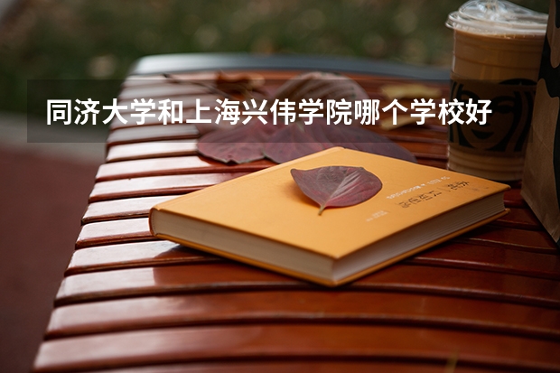同济大学和上海兴伟学院哪个学校好 录取分数线对比