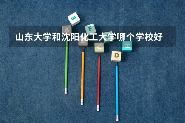 山东大学和沈阳化工大学哪个学校好 录取分数线对比