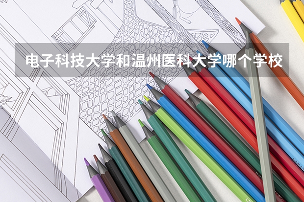 电子科技大学和温州医科大学哪个学校好 录取分数线对比