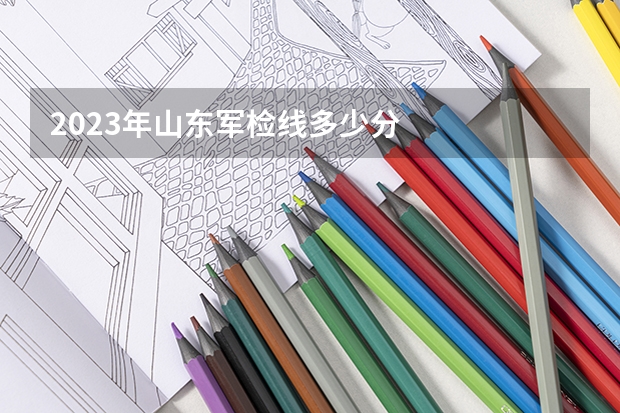 2023年山东军检线多少分