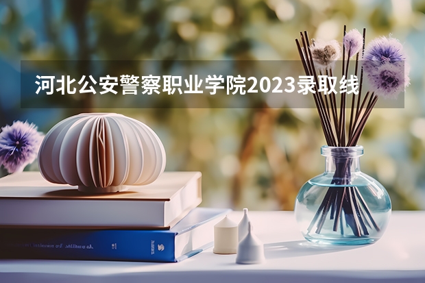 河北公安警察职业学院2023录取线（石家庄警察学校录取分数线）