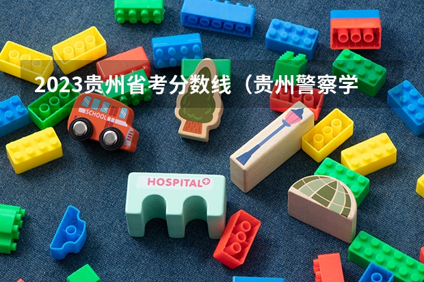 2023贵州省考分数线（贵州警察学院2023年招生分数线）