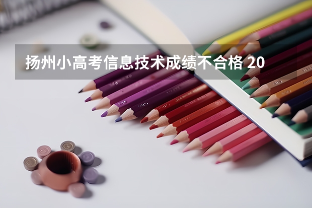 扬州小高考信息技术成绩不合格 2024广东小高考一般在几月份