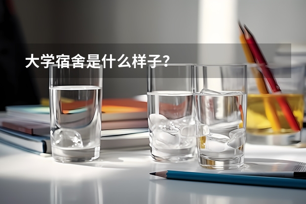 大学宿舍是什么样子？