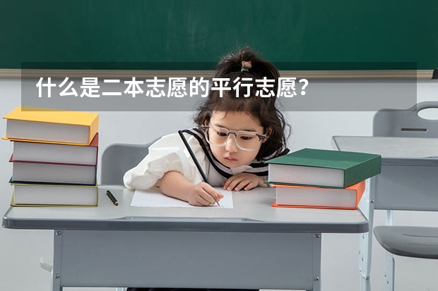 什么是二本志愿的平行志愿？