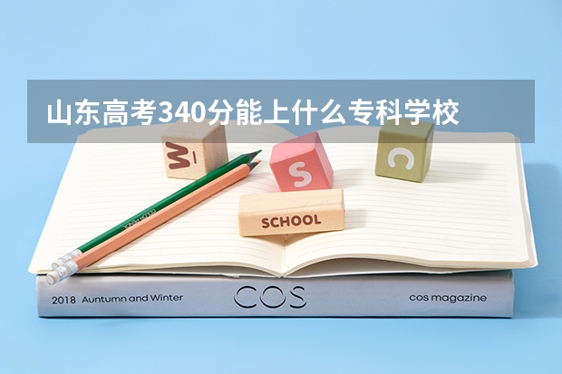 山东高考340分能上什么专科学校