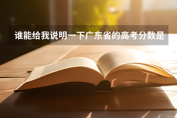 谁能给我说明一下广东省的高考分数是什么意思？什么术科、3A、2B的…
