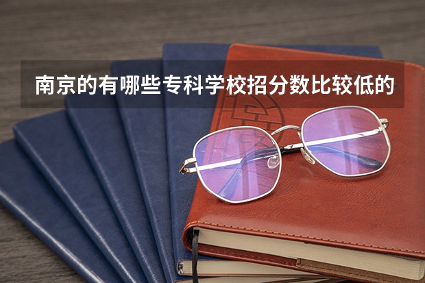 南京的有哪些专科学校招分数比较低的高考落榜生？