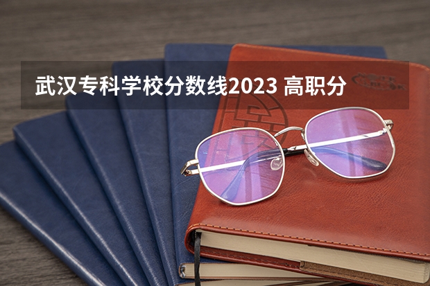 武汉专科学校分数线2023 高职分平行排名