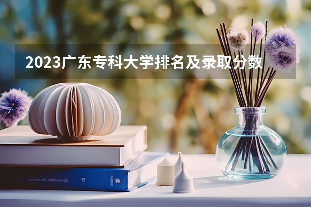 2023广东专科大学排名及录取分数线 黑龙江专科大学排名及分数线