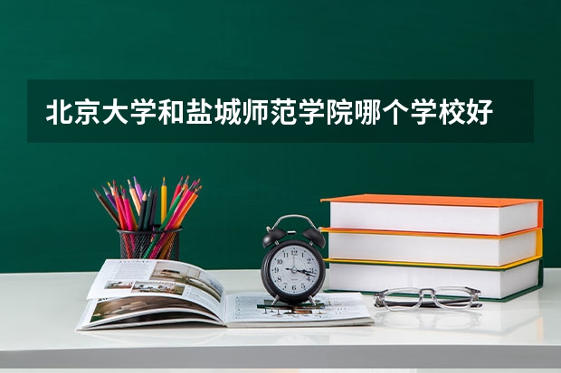 北京大学和盐城师范学院哪个学校好 录取分数线对比